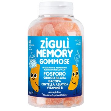 Zigulì Memory Integratore Multivitaminico Con Fosforo 60 Gommose