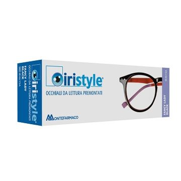 Occhiale da lettura premontato iristyle fancy lady black +2