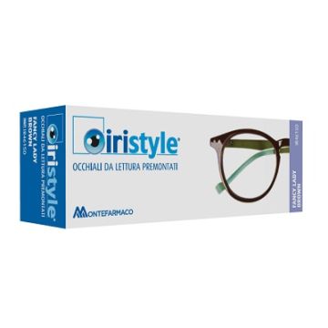 Occhiale da lettura premontato iristyle fancy lady brown +2,5