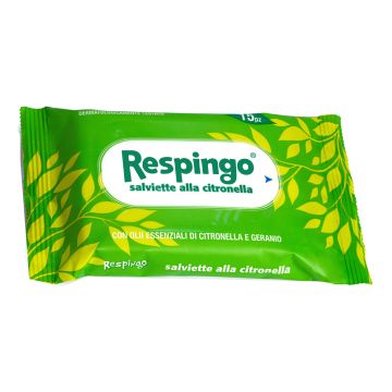 Respingo salviette citronella 15 pezzi
