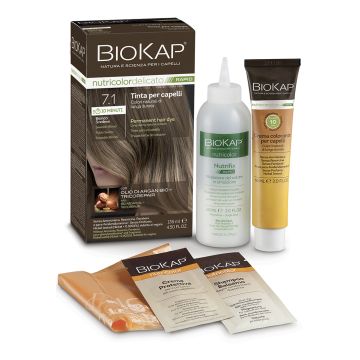 Biokap nutricolor delicato rapid 7,1 biondo svedese 135 ml