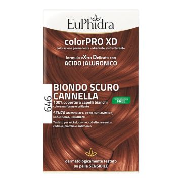 Euphidra ColorPRO XD 646 Biondo Scuro Cannella Tintura Extra Delicata