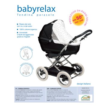 Baby relax tendina glacial grey