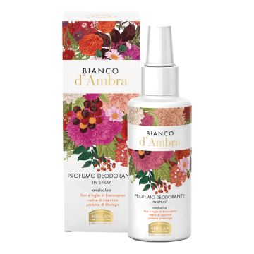 Bianco d'ambra profumo deodorante spray analcolico 100 ml
