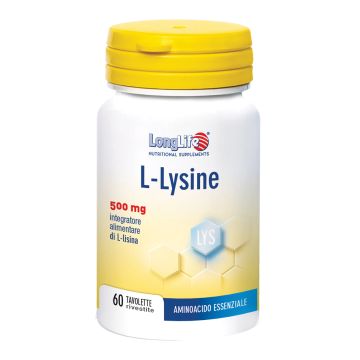 Longlife L-Lysine 500mg 60 Tavolette