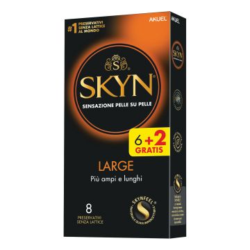Akuel skyn large piu ampi/lunghi 6 pezzi + 2 omaggio