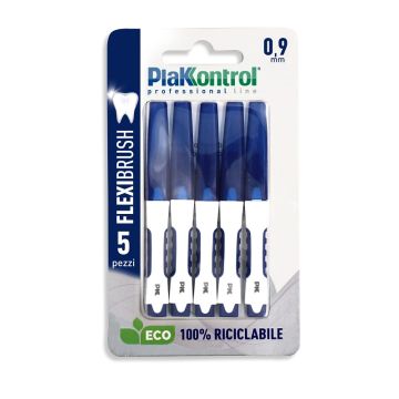 Plakkontrol flexibrush scovolini interdentali 0,9 5 pezzi