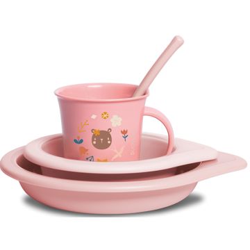 Set svezzamento forest girl +6m new