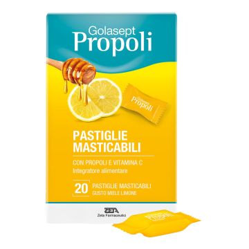 Golasept propoli miele limone 20 compresse
