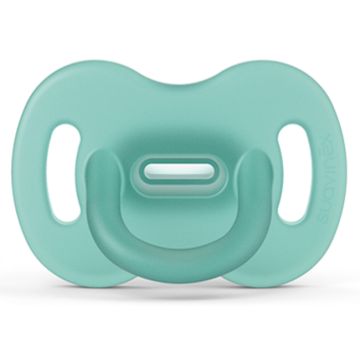 Suavinex - succhietto 100% silicone 0/6m+ verde confezione 1 pezzo