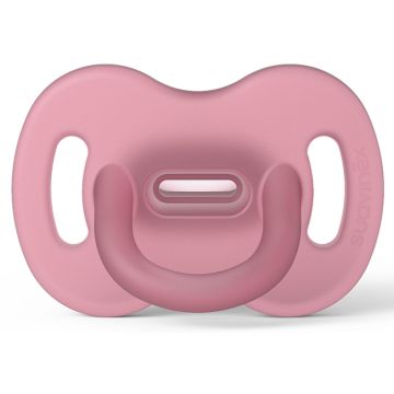 Suavinex - succhietto 100% silicone 6/18m+ rosa confezione 1 pezzo