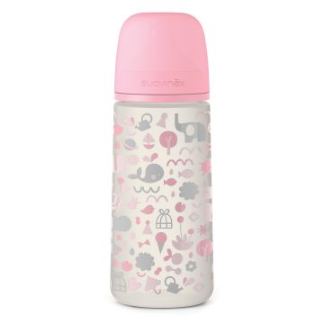 Memories biberon da 360 ml silicone sx pro rosa