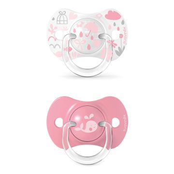 Memories succhietto silicone +18 pro rosa confezione 2