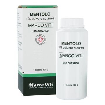 Talco mentolato viti 100 g
