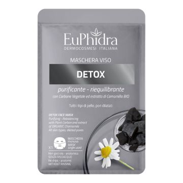 Euphidra maschera viso detox 1 pezzo