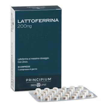 Principium lattoferrina 200 mg 30 compresse