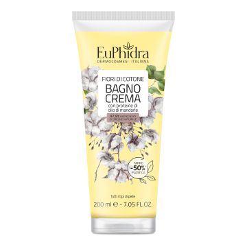 Euphidra bagno crema fiori di cotone 200 ml