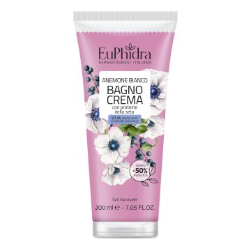 Euphidra bagno crema anemone bianco 200 ml Euphidra bagno crema anemone bianco 200 ml