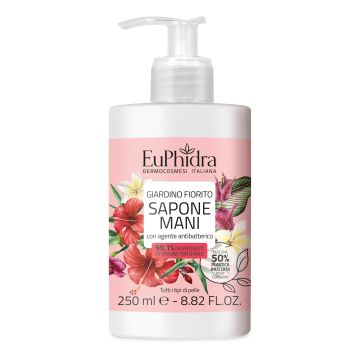 Euphidra sapone liquido giardino fiorito 250 ml
