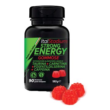 Italstadium strong energy lampone 90 gommose