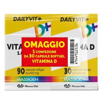 Mass abbinata vitamina d 1000 ui 120 perle