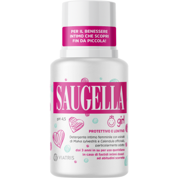 Saugella girl protettivo e lenitivo detergente intimo 100 ml