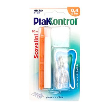Plakkontrol interbrush 0,4mm 5 pezzi