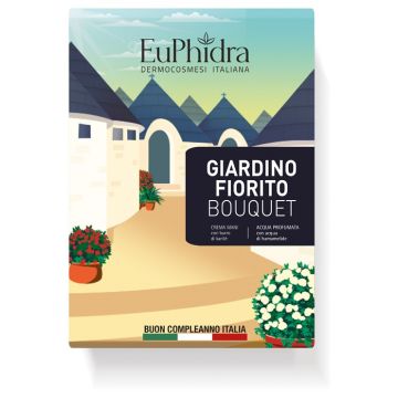 Euphidra giardino fiorito bouquet cofanetto crema mani + acqua profumata