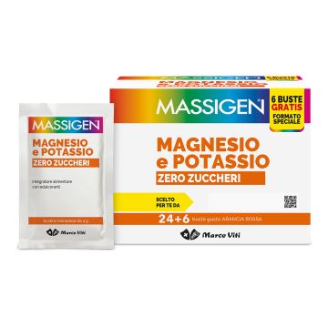 Magnesio Potassio Zero Zuccheri 24 Bustine + 6 Bustine
