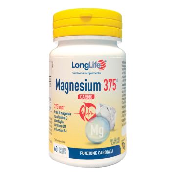 Longlife magnesium 375 cardio 60 tavolette