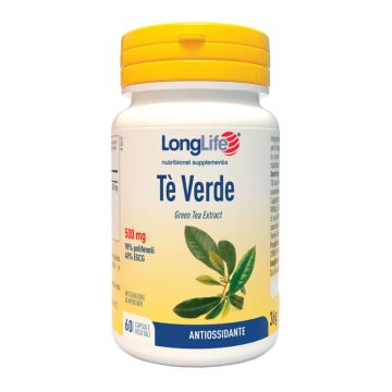 Longlife te' verde 500mg 60 capsule