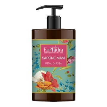 Sapone mani petali di rosa 300 ml
