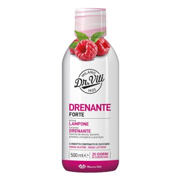 Dr. Viti Drena Forte Integratore Drenante Gusto Lampone 500 ml