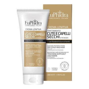Euphidra crema lenitiva cuoio capelluto secchi 200 ml