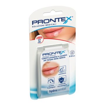 Prontex hydrocomfort herpes 12 pezzi