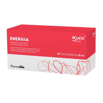 Kura ped energia 10 flaconcini x 10 ml