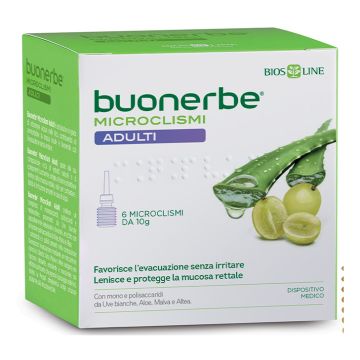 Buonerbe microclismi adulti 6 pezzi x 10 g