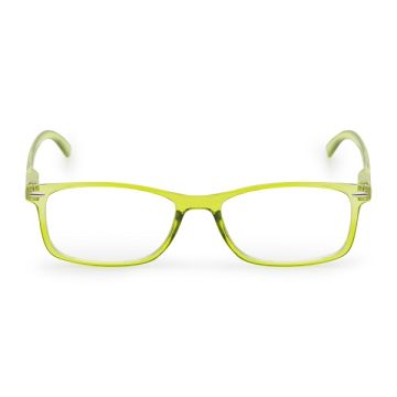 Occhiale da lettura ultrapiatto tascabile contacta ultraflat verde acido +3,00