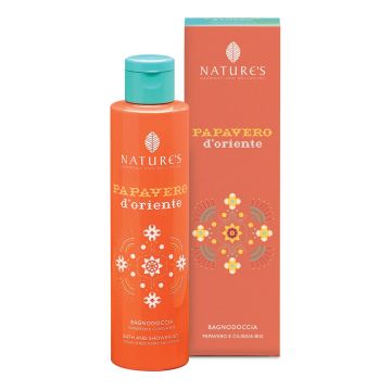 Nature's papavero d'oriente bagnodoccia 200 ml