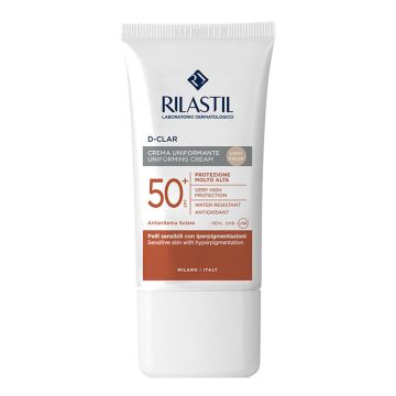 Rilastil D Clar Crema Uniformante Solare Colorata SPF 50+ Viso Light Color 40ml