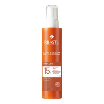 Rilastil Sun System Spray Solare SPF 15 Protezione Corpo 200 ml