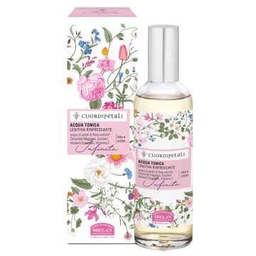 Cuor di petali infinita acqua tonica lenitiva rinfrescante 100 ml Cuor di petali infinita acqua tonica lenitiva rinfrescante 100 ml