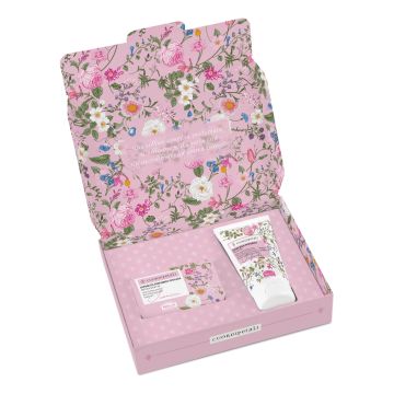 Cuor di petali set crema mani 50 ml + saponetta 100 g Cuor di petali set crema mani 50 ml + saponetta 100 g