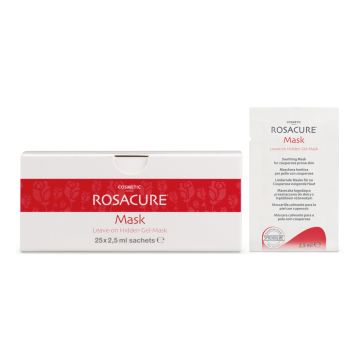 Rosacure mask leave on hidden gel mask 25 bustine da 25 ml