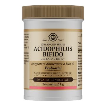 Acidophilus bifido 60 capsule vegetali