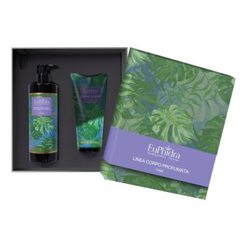Euphidra cofanetto tiare 1 doccia gel 400 ml + 1 crema corpo 200 ml