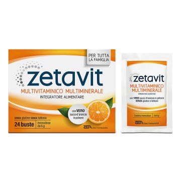 Zetavit multivitaminico 24 bustine