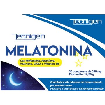 Tecnigen melatonina 30 compresse