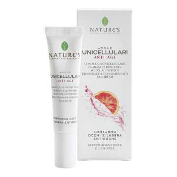 Acque unicellulari contorno occhi labbra antirughe 15 ml nature's