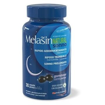 Melasin natural sonno 1mg 30 gommose